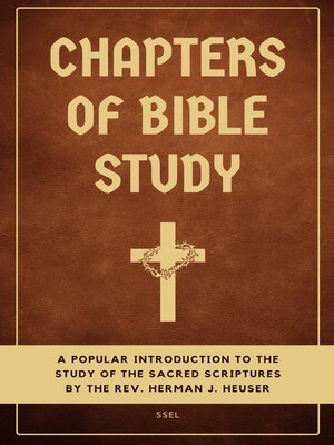 cover image of Chapters of Bible Study
